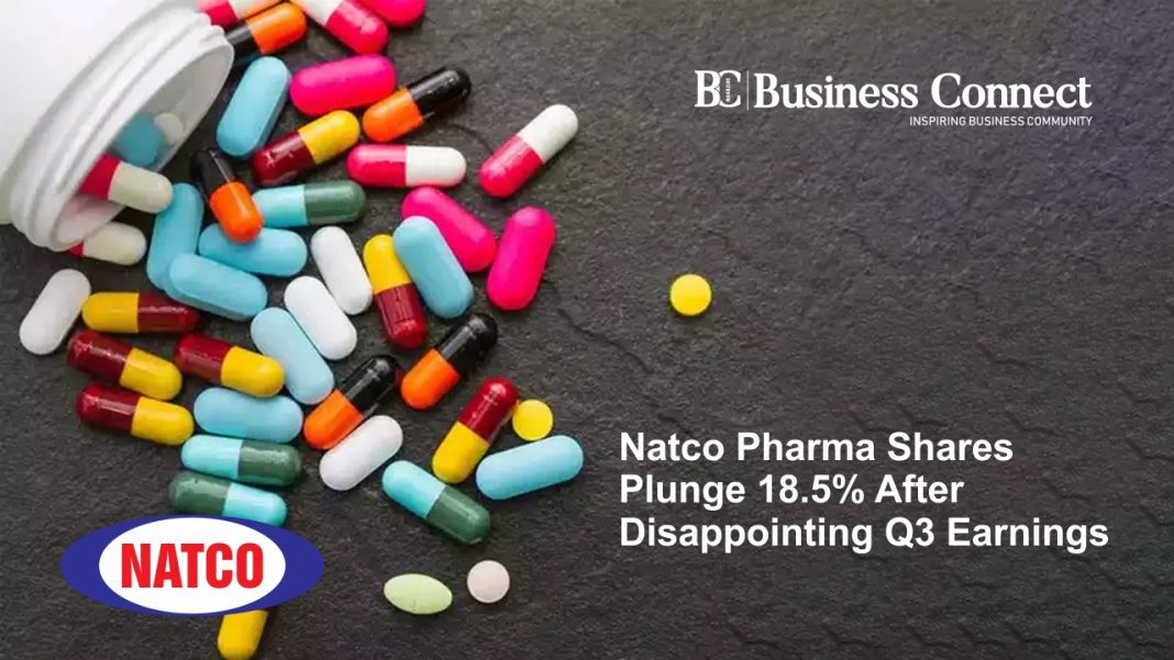 Natco Pharma Shares Plunge 18.5% After Disappointing Q3 Earnings