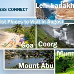 Tourist places to visit in August