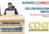 CDG Certification Limited - Business Connect