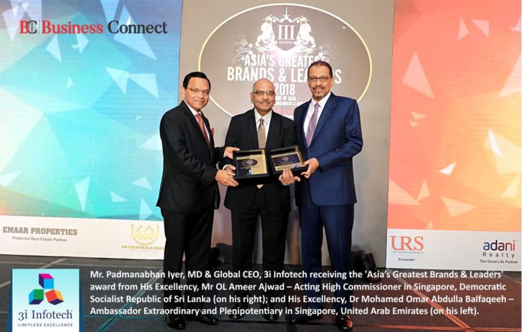 3i Infotech Asia’s Greatest Brands and Leaders Business Connect Magazine Business Connect Magazine