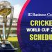 Cricket World Cup 2019 India Schedule