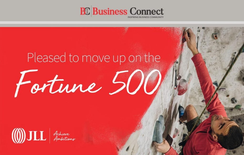 JLL leaps up Fortune 500