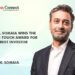 Bejul Somaia win the Midas Touch Award-Business Connect