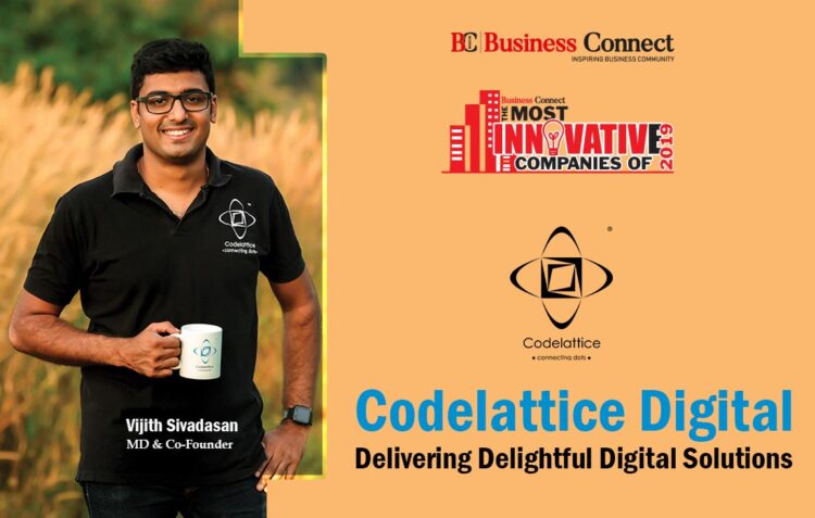 Codelattice Digital Solutions- Most Innovative Company