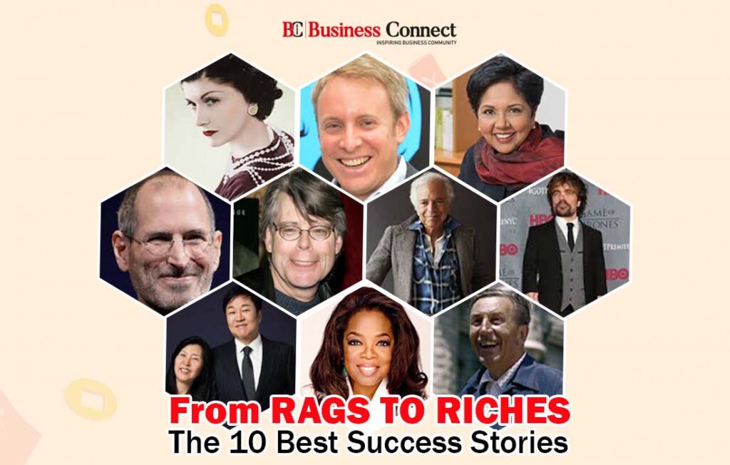 Rags To Riches: 10 Best Success Stories | Business Connect