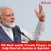 Article 370, Kashmir issue- Key Point from PM Modi's Speech