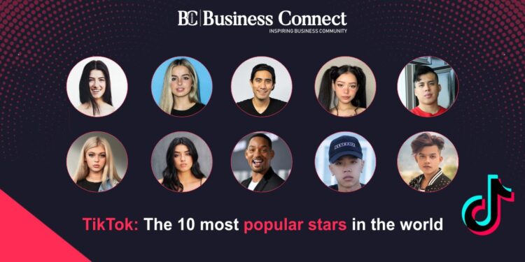 The 10 most popular tiktok stars in the world