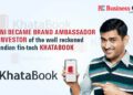 M.S Dhoni joins Khatabook | Business Connect