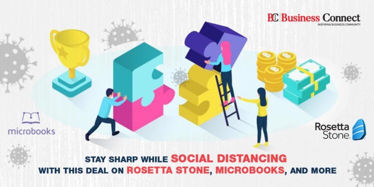Stay Sharp While Social Distancing with This Deal on Rosetta Stone, Microbooks, and More
