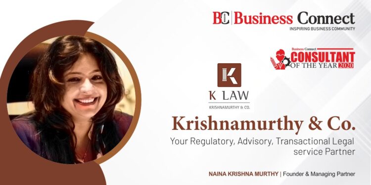 Krishnamurthy Co. “K Law”. Business Connect Magazine