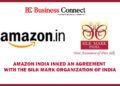 Amazone India Inked an agreement with silk mark organisation