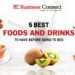 5 Best Foods and Drinks to Have Before Going to Bed