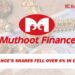 Muthoot Finance’s Shares Fell Over 6% in Opening Deals