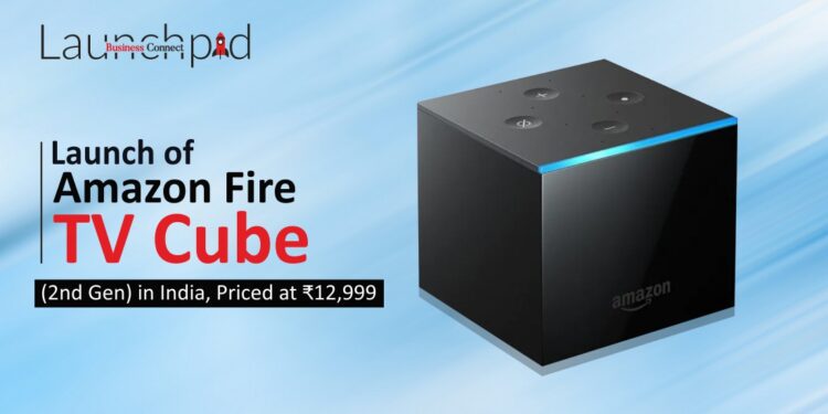 Launch of Amazon Fire TV Cube (2nd Gen) in India Priced at ₹12,999