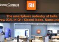 The smartphone industry of India grew 23% in Q1; Xiaomi leads, Samsung 2nd