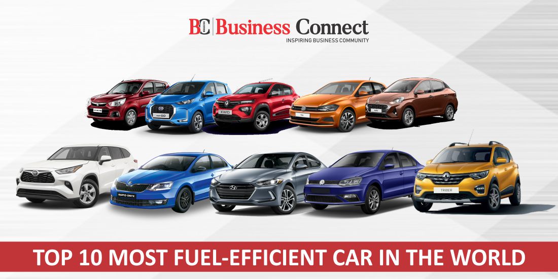 Top 10 most fuel-efficient car in the world