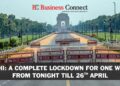 Delhi: A Complete Lockdown for One Week, From Tonight till 26th April