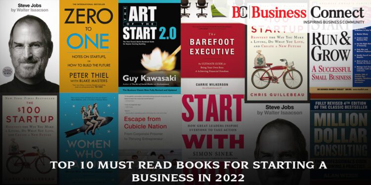 Top 10 Must Read Books for Starting a Business in 2022