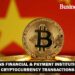 China bans financial & payment institutions from cryptocurrency transactions