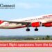 Air India will restart flight operations from the UAE on 24th June