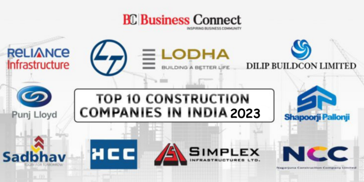 Top 10 construction companies in India 2023
