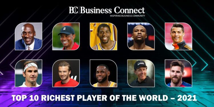 Top 10 richest player of the world 2021 & their Earnings