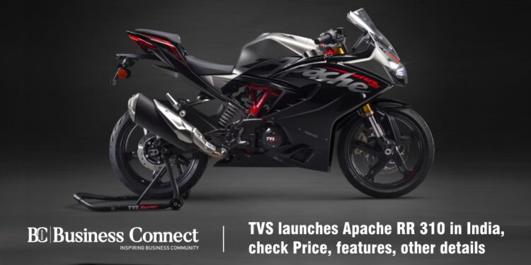 TVS launches Apache RR 310 in India, check Price, features, other details