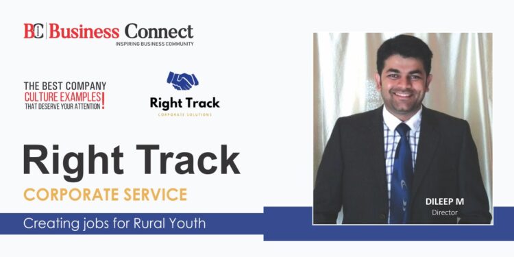 Right Track Corporate Services- Creating jobs for Rural Youth