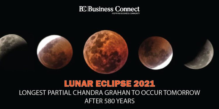 Lunar Eclipse 2021: Longest Partial Chandra Grahan to Occur tomorrow after 580 Years