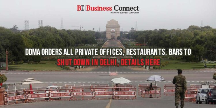 DDMA orders all private offices, restaurants, bars to shut down in Delhi, details here