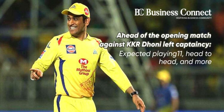 Ahead of the opening match against KKR Dhoni left captaincy: Expected playing11, head to head, and more