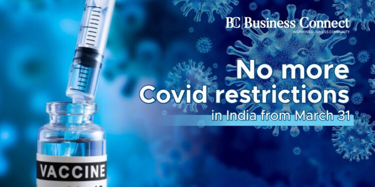 No more Covid restrictions in India from March 31