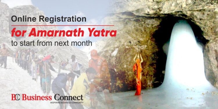 Online registration for Amarnath Yatra to start from next month