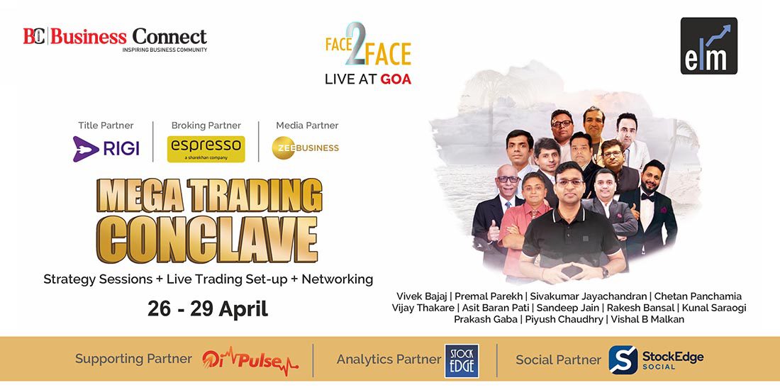 Elearnmarkets aims at benefitting over 250 stock market traders through their first edition of Face2Face Mega Trading Conclave in Goa