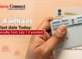 PAN Aadhaar linking last date Today: Double penalty from July 1 if avoided