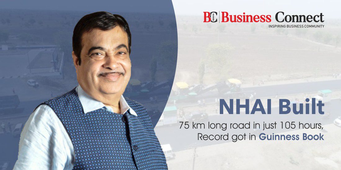 NHAI Built 75 km long road in just 105 hours, Record got in Guinness Book