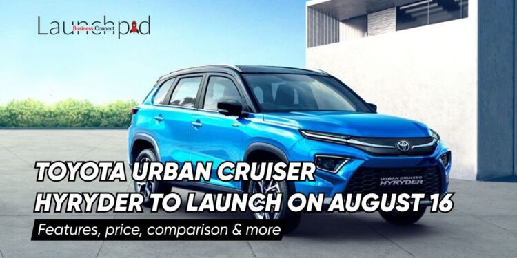 Toyota Urban Cruiser Hyryder to launch on August 16: Features, price, comparison & more