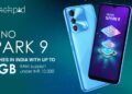 Tecno Spark 9 launches in India with up to 11GB RAM support under INR 10,000