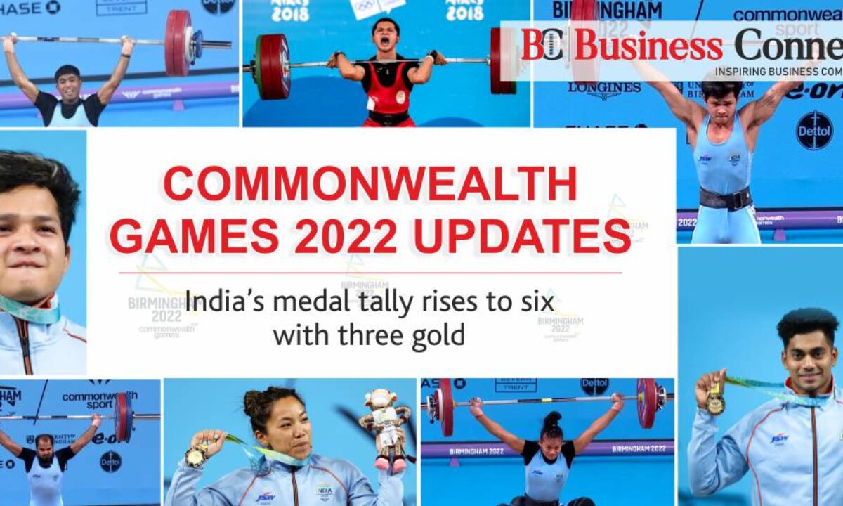 Commonwealth Games 2022 updates: India's medal tally rises to six with  three gold - Business Connect | Best Business magazine In India
