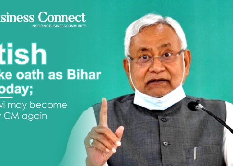Nitish to take oath as Bihar CM today; Tejashwi may become Deputy CM again