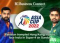 Asia Cup 2022: Pakistan trampled Hong Kong, now to face India in Super-4 on Sunday