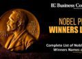 Nobel Prize Winners list: Complete List of Noble Prize Winners Names of 2022