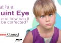 What is a squint eye and how can it be corrected?