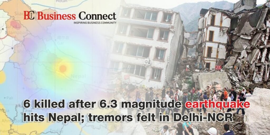 6 killed after 6.3 magnitude earthquake hits Nepal; tremors felt in Delhi-NCR