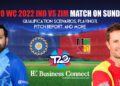 T20 WC 2022: IND vs ZIM match on Sunday;qualification scenarios, playing11, pitch report, and more