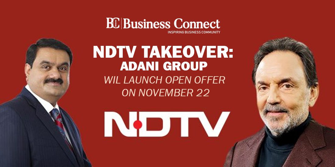 NDTV Takeover: Adani Group will Launch Open Offer on November 22