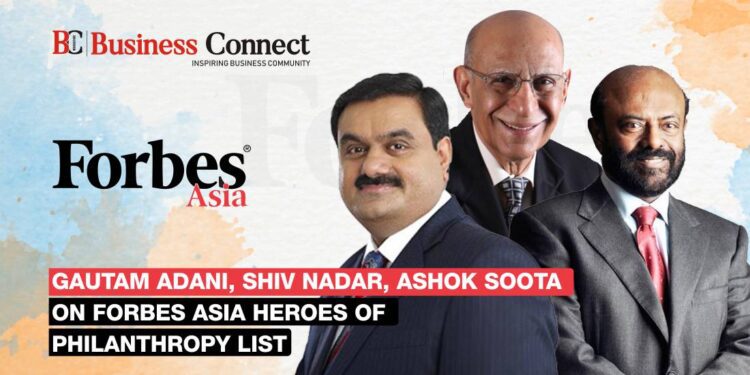 Gautam Adani, Shiv Nadar, Ashok Soota on Forbes Asia heroes of philanthropy list