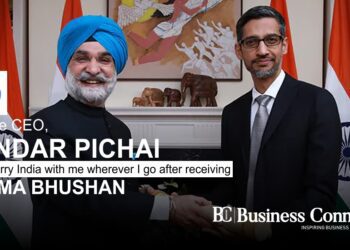 Google CEO, Sundar Pichai said I carry India with me wherever I go after receiving Padma Bhushan 