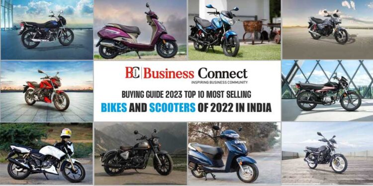 Buying guide 2023: Top 10 Most Selling Bikes and Scooters of 2022 in India
