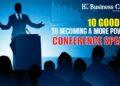 10 Good tips to Becoming a More Powerful Conference Speaker